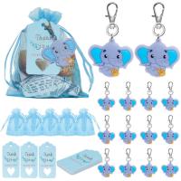 Conjunto De Decoración para Fiesta De Cumpleaños, Nuevo Estilo, Llavero, baby shower, Elefante - details 7
