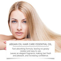 La nuez marroquí hidrata el cabello seco, suaviza y fragancia el aceite esencial para el cuidado del cabello. - details 3