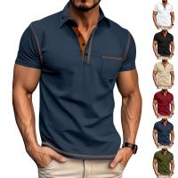 Polo de hombre de manga corta con hombros holgados. - details 9