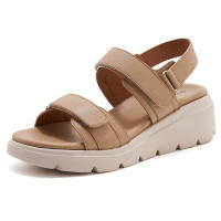 950-5 Nuevas Sandalias de Suela Gruesa 2025 Ligeras Antideslizantes Cómodas Casuales Deportivas con Velcro Zapatos de Mujer - details 2