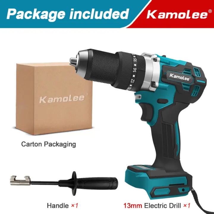 Alicate eléctrico sin escobillas Kamolee 13MM con batería Makita 18V para trabajo manual y mejoras del hogar - 1