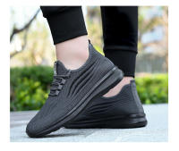 Zapatillas de moda para hombre Zapatillas elásticas ultraligeras y transpirables Suela blanda Zapatos casuales - details 17