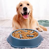 Cuenco de comida lenta a prueba de choques para perros, comedero para perros pequeños y medianos, olla de comida para gatos, suma - details 2