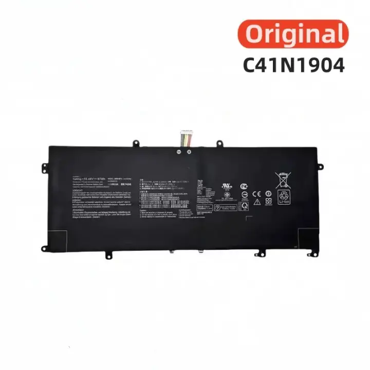 100% Original 15,48 V 4347mAh para ASUS C41N1904 U3700J U4700E U4700J U4700I UX325EA UX393JA UX393EA UX425IA UX3000E batería del ordenador portátil - 1