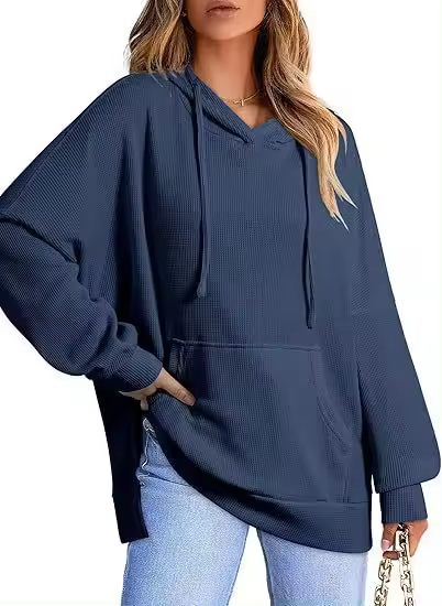 sudadera con capucha, suéter casual de moda, top, ropa de mujer - 1
