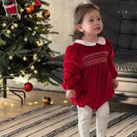 Romper para Niña Pequeña 2024 Regalo de Año Nuevo Ropa de Niño Cómoda y Linda de Pana - details 0