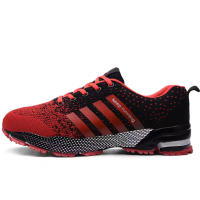 Zapatillas de correr transpirables para hombre y mujer, zapatos deportivos ligeros para exteriores, calzado de entrenamiento atlético cómodo - details 21
