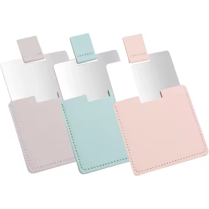 Scttomon Espejos Pequeños Compactos para Bolsillo Ideales para Viajes Belleza Portátil - 1