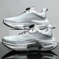 Zapatos para correr con hebilla giratoria para hombre, zapatillas gruesas a la moda para mujer, calzado para correr con parte inferior gruesa Unisex, calzado sin cordones para exteriores para niños - details 27