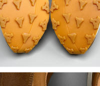 Zapatos deportivos de plataforma transpirables de cuero nuevos, estilo retro Forrest Gump - details 16
