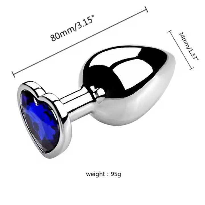 Leten S/M/L Anal Metal juguetes sexuales para adultos para mujeres hombres cristal erótico bala Butt Plug estimulador masajeador de próstata productos íntimos - 1