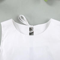 Falda francesa de algodón puro blanco Dre Fresh A-line estilo suave informal para mujer Otoño Invierno nueva colección - details 17