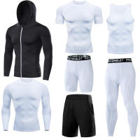 Shorts De Fitness Para Hombre Pantalones De Compresión Elasticos De Gimnasio Y Bodybuilding Tights Musculares Skinny Leggings - details 12
