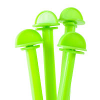 Soporte para percha para jaula de pájaros, plataforma de jaula para periquitos canarios, pinzón de plástico para pájaros, Color aleatorio, 2 uds. - details 6