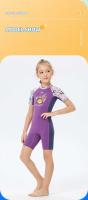 Traje de neopreno de 2,5mm para niños, traje de baño grueso de una pieza para niñas a prueba de frío, buceo, surf, snorkeg - details 10
