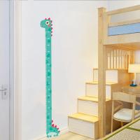 Pegatinas De Altura Con Diseño De Unicorno Dinosaurio Y Giraffa Para Niños Decoración De Pared Para Dormitorio De Colegio 3D PVC - details 4