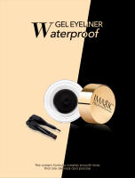 IMAGIC Gel de Eyeliner Impermeable Duración de 24 Horas Kit de Maquillaje con Pincel - details 0