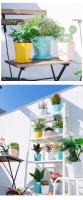 Jardín de PP de alta calidad para decoración del hogar, macetas de plástico con orificios de drenaje - details 6