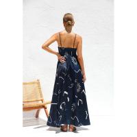 Primavera/Verano Nuevo vestido de tirantes floral fresco para mujer Slim Fit - details 8