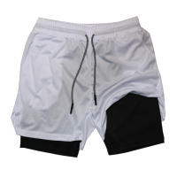 Pantalones Cortos Deportivos para Hombres Multiple Bolsillos para Fitness, Playa, Estilo Diario - details 17