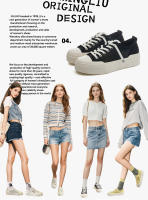 Malla transpirable pequeños zapatos blancos nuevos zapatos individuales casuales de las mujeres plataforma zapatos de tablero de color sólido zapatos de mujer versátiles - details 3