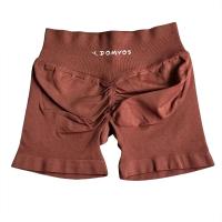 pantalones cortos clásicos de verano para mujer, pantalones cortos deportivos de yoga para correr, gimnasio, transpirables, cómodos, de cintura alta, sin costuras, pantalones cortos de yoga de secado rápido - details 12