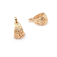 Collares de latón de Color dorado de 18K, pulseras, dijes, conectores, colgantes, cierres, cuentas, conector, suministros para fabricación de joyas, accesorios Diy- - details 49