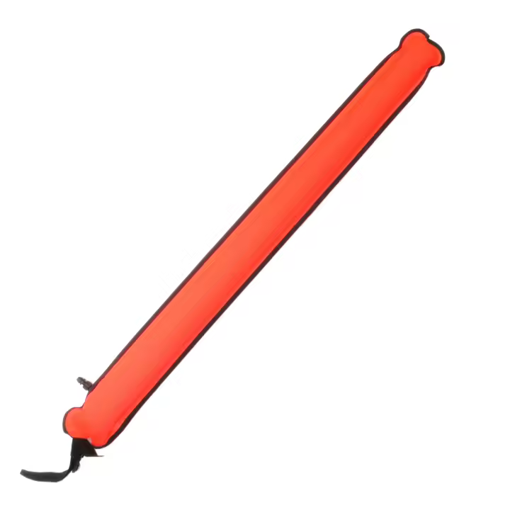 Boya marcador de superficie de buceo, tubo de señal SMB, equipo de seguridad para pesca submarina, snorkel, buceo, 110cm - 1