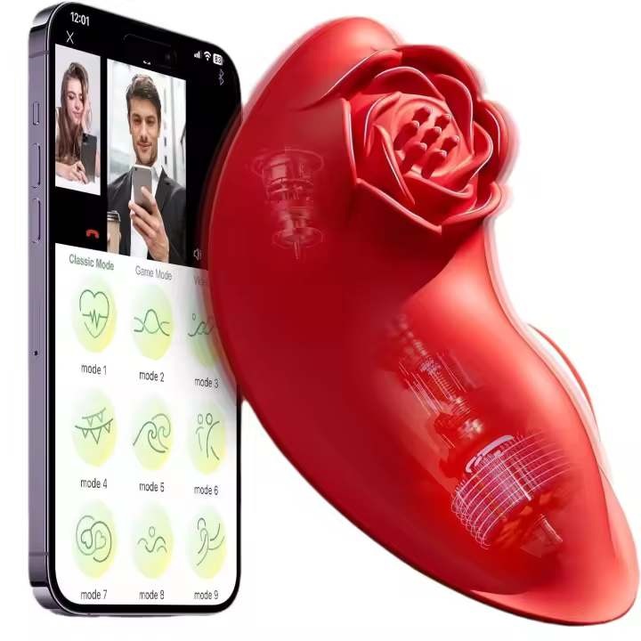 Huevos Vibradores para Mujeres con 9 Modos de Vibración, Control de Aplicación, Clítoris, Estimulación de Pezones, Juguete Sexual para Parejas, Bolas de Amor para Mujeres, Juegos de Juguetes Sexuales para Mujeres, Mini Vibrador Vibro Egg Sex Toys - 1