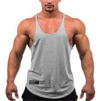 Gym Bodybuilding Fitness Vests Mens Running Sport Cotton Tank Tops Summer Breathable Sleeveless Y Back Suspender Belt Undershirt - details 7