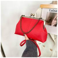 Nueva Bolsa de Concha 2025 Patrón de Lichi, Clip de Cadena, Bolso de Mano para Mujeres Sencillas - details 61