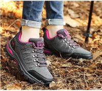 Womens Hiking Shoes Outdoor Trekking Sneakers Women Travel Shoes Non-slip Breathable Waterproof Sports Shoes Work Shoes - details 10