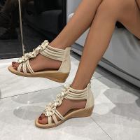 Sandalias de moda para mujer, zapatos informales con tacones de cuña - details 4