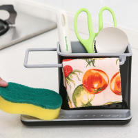Organizador de utensilios para fregadero de cocina, estante de almacenamiento de escurridor, soporte de esponja, caja de drenaje, accesorios de cocina, el más nuevo - details 6