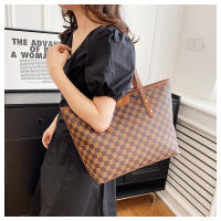 Bolso de mujer a cuadros de alta gama a la moda, bolso de hombro nuevo versátil de gran capacidad, bolso de mano Retro para exteriores, bolso de mano - details 21