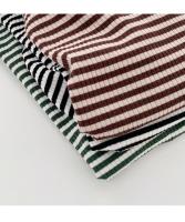 Camiseta de manga corta a rayas para mujer, novedad de verano, versión coreana, Top holgado Retro con ajuste en contraste y cuello redondo, moda informal para mujer - details 1