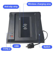Cargador Inalámbrico Qi para Coche 15W Panel de Carga Rápida para Teléfono Accesorios de Modificación para Mitsubishi Pajero Sport 2022 2023 Fabricado en China - details 5
