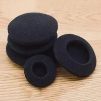2 unids/par Almohadillas para oreja de espuma almohadillas gruesas para auriculares almohadillas para los oídos 35-65mm almohadillas para los oídos de espuma gruesa negra herramienta para auriculares - details 6