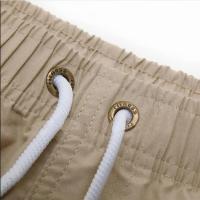 Shorts De Natación Para Hombre Quick Dry Con Cinturón Ajustable Y Bolsillos Para Surf Y Playa Estilo Casual Transpirable - details 5