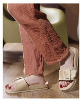 Sandalias de moda para usar en casa, informales, de celebridad en internet, con suela suave y cómodas. - details 1
