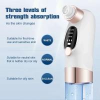 Removedor eléctrico de espinillas de burbujas pequeñas, herramienta limpiadora de nariz Facial con succión al vacío, ciclo de agua USB, eliminación de acné y espinillas - details 15