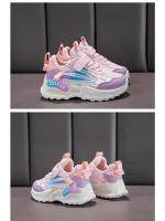 Zapatos deportivos para niños y niñas, zapatillas de correr para niños, malla de aire transpirable, zapatos casuales para la escuela al aire libre, moda antideslizante - details 2