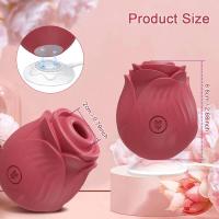 Consolador sexual de succión de rosas para mujer, vibrador Anal 3 en 1 de empuje para punto G, estimulador femenino, huevo vibrador, juguetes para adultos - details 14
