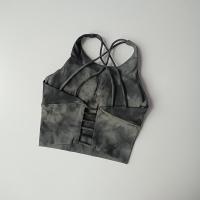 Sujetador deportivo de belleza para mujer, Top de entrenamiento con realce de gimnasio, transpirable, Tie-Dye - details 7