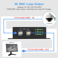 Convertidor de Elecpow HD 4K a HDMI Autodetección 720P 1080P TVI 8MP AHD CVI 5MP CVBS para Cámara de CCTV Prueba de Convertidor de Buena Daneza: Batería Normal - details 1