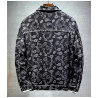 Chaqueta vaquera de color puro para hombre, abrigos informales diarios con solapa de un solo pecho, novedad de verano - details 13