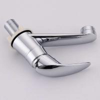 Grifo de lavabo frío de aleación de Zinc, grifos montados en cubierta con orificio de una sola manija, grifo de agua para fregadero de baño y cocina - details 2