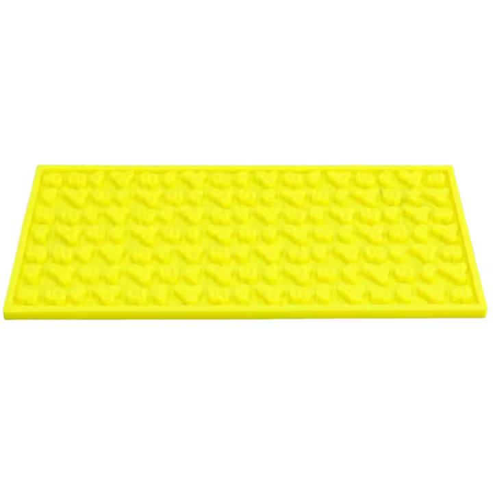 Estera de barra 45x30x0,8 CM esteras antideslizantes PVC servicio de barra estera de derrames amarillo - 1