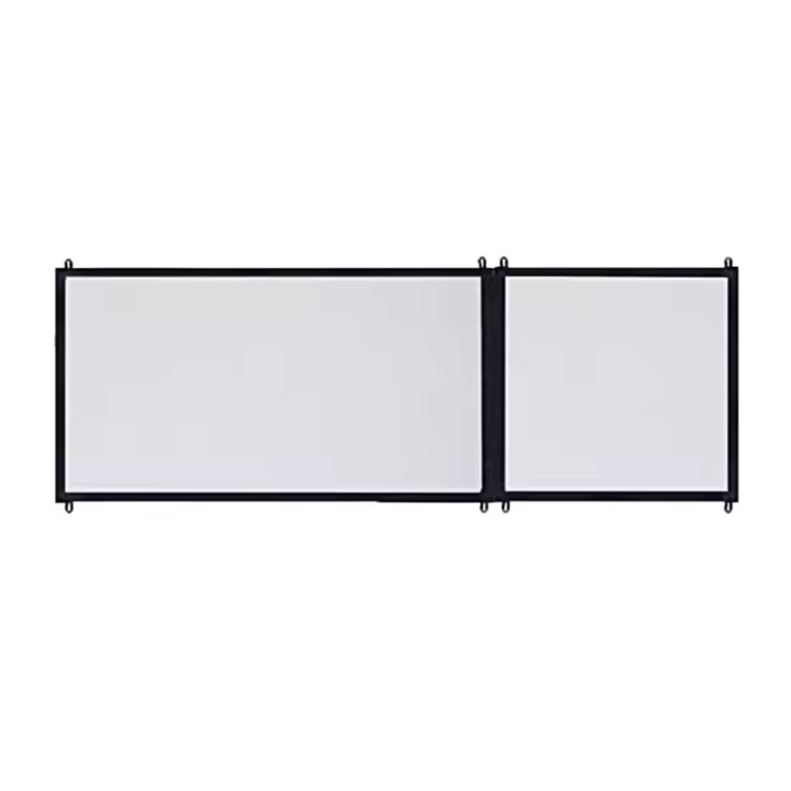 Barrera de seguridad para perros y gatos, puerta de seguridad para perros, protector para perros, divisor plegable, instalar en cualquier lugar - 1