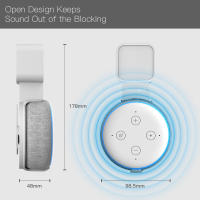 GGMM P5 + soporte de pared para altavoz Amazon Alexa Echo Dot de tercera generación, (no incluye altavoz) - details 5